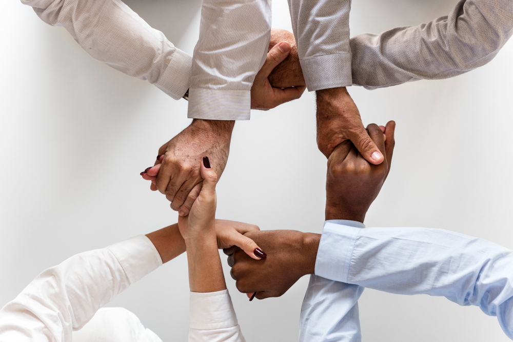The Axelerate Africa team collaborating